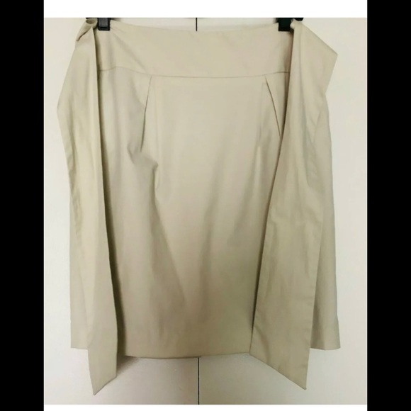 Banana Republic Mini Skirt Sz 4 Bow waist Pockets - Picture 7 of 9